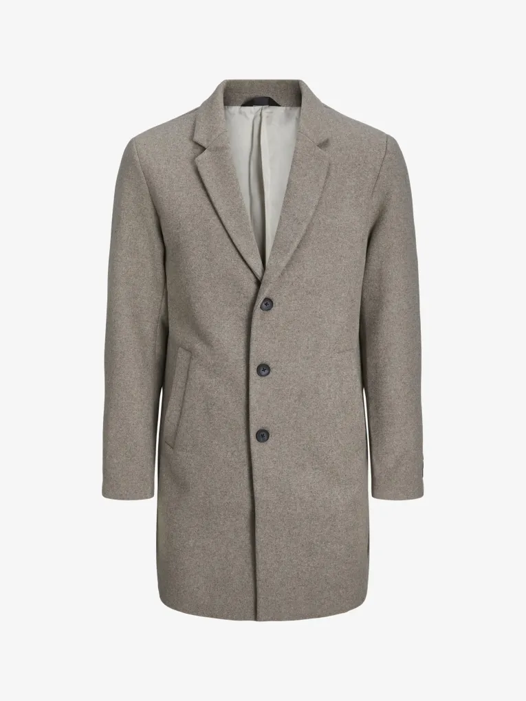 Wool Blend Overcoat
