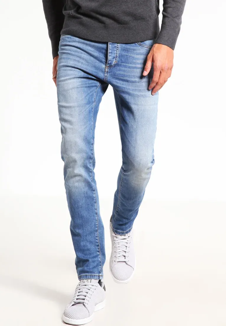 Slim Fit Blue Jeans
