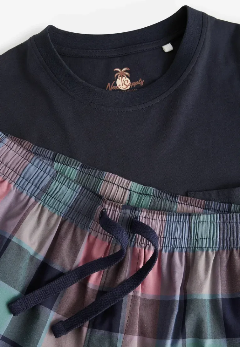 Plaid Flannel Pajama Set