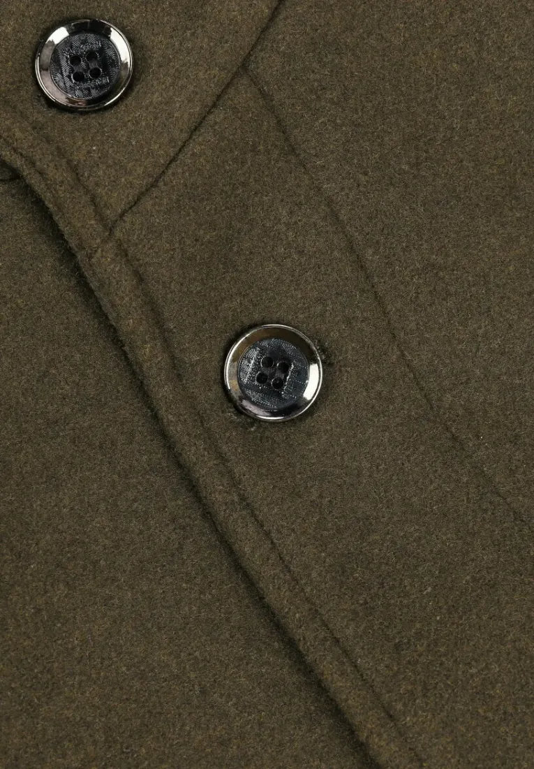 Wool Blend Peacoat