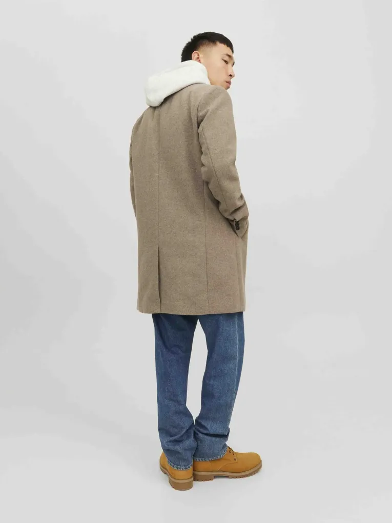 Wool Blend Overcoat