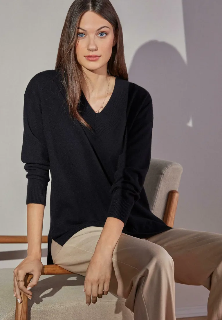 V-Neck Cashmere Sweater