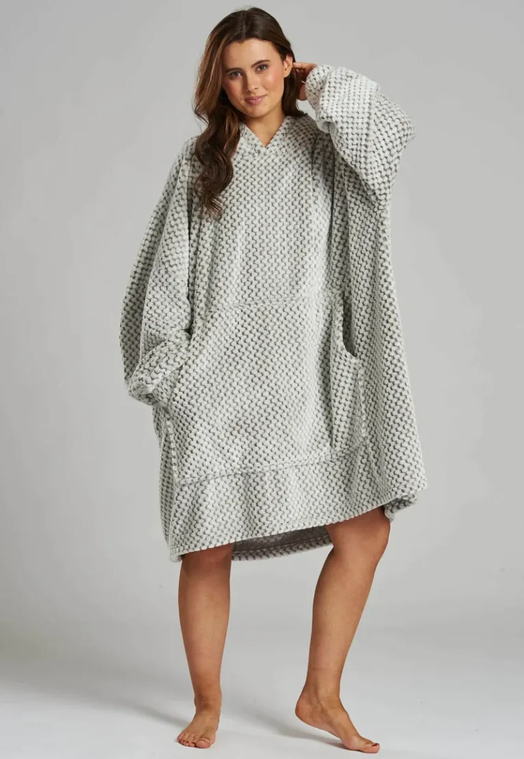 Plush Hooded Pajama Set