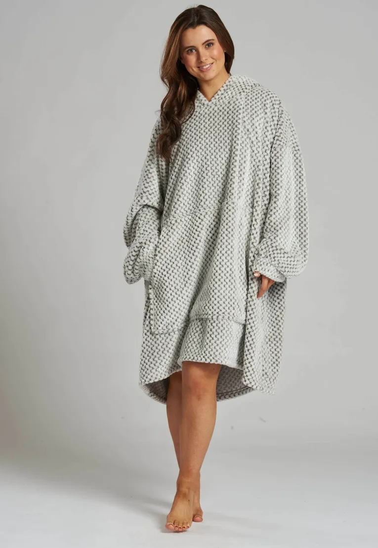 Plush Hooded Pajama Set